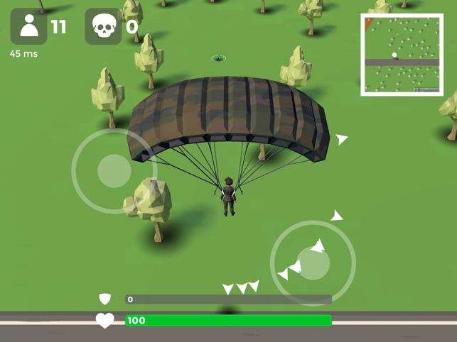 Battle Royale Warzone, game for IOS