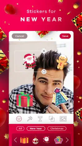 Game screenshot New Year & Christmas Editor mod apk