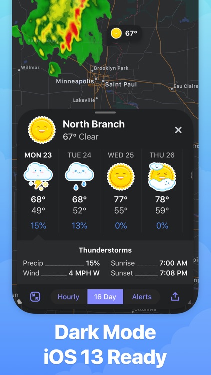 Weather Up - Live Storm Radar