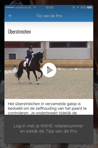 KNHS dressuur- en menproeven screenshot 3