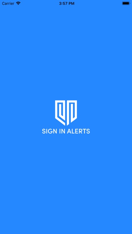 Sign In Alerts