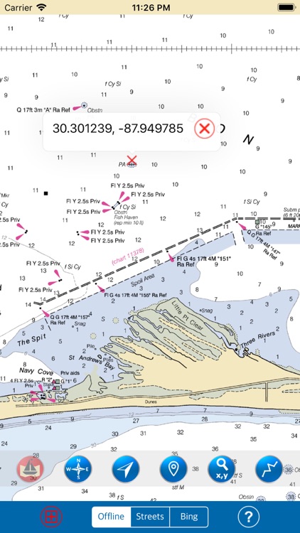 MISSISSIPPI-ALABAMA MARINE GPS screenshot-3
