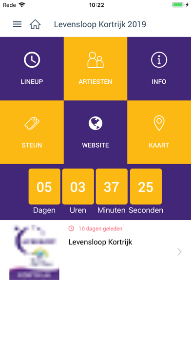 Levensloop Kortrijk screenshot 2