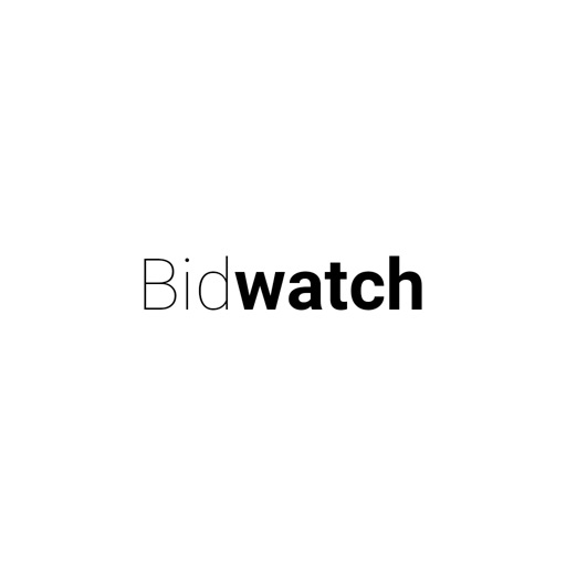 Bid Watch for eBay iOS App