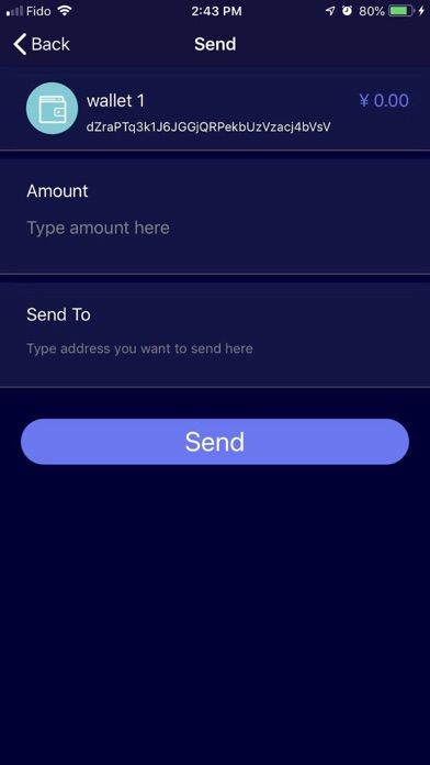 Dappley Wallet screenshot 4