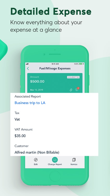 Expense Reporting App - Zoho