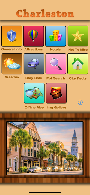 Charleston Offline City Guide(圖1)-速報App