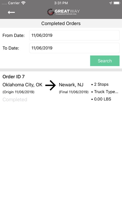 Greatway Transportation screenshot-4