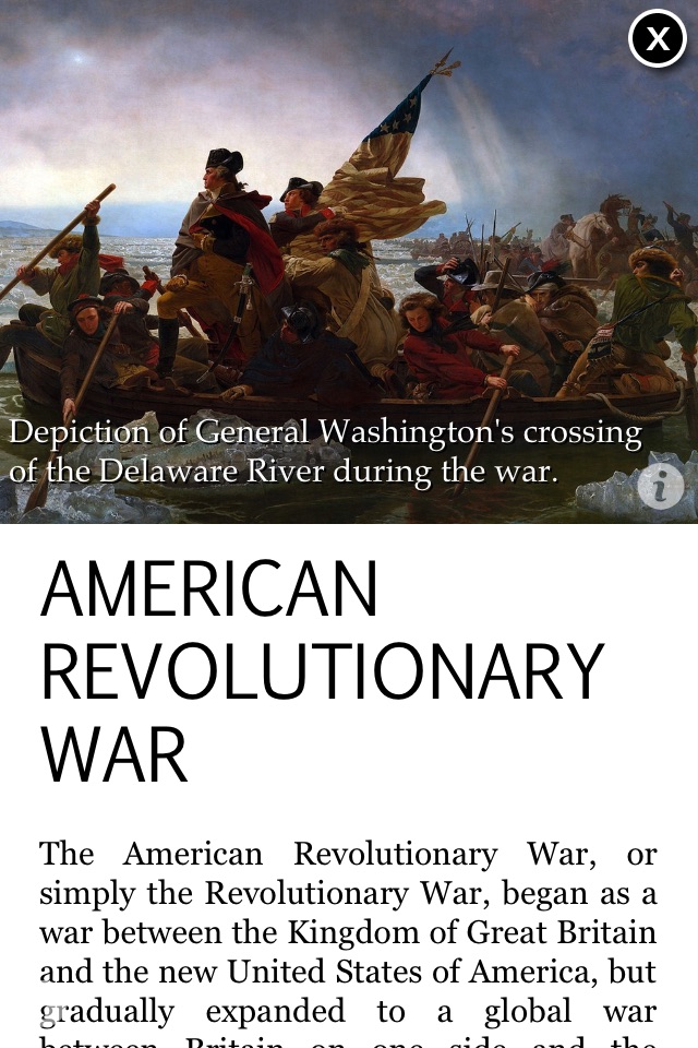 American History App: Timeline screenshot 3