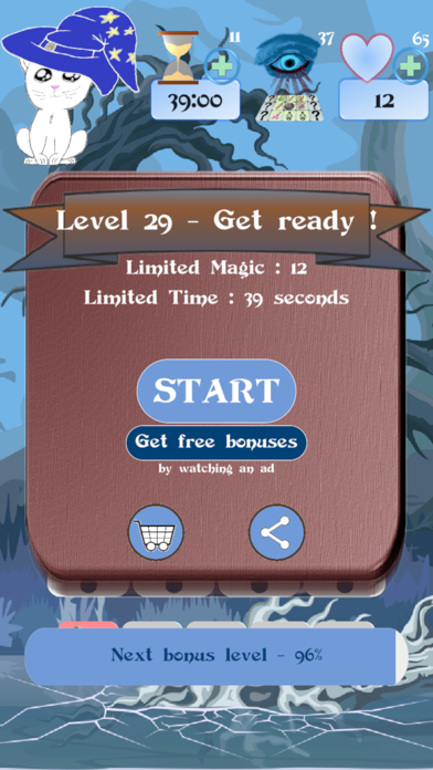 Wizard Code Hunter Memo Puzzle screenshot 2