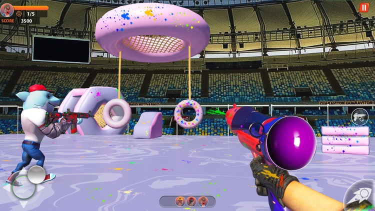Paintball Splash Shooting Fun screenshot-3