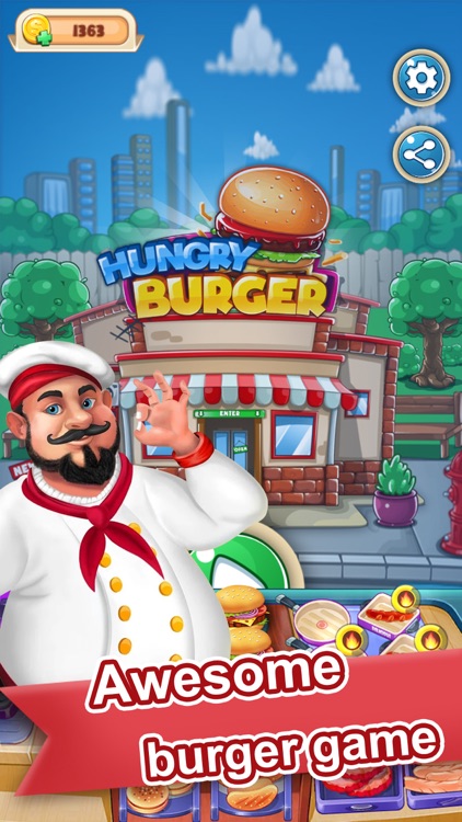 Hungry Burger - Cooking Games