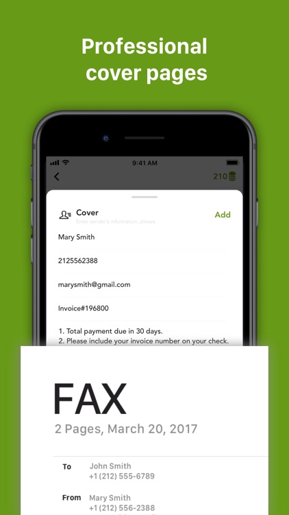 Fax++ - Send fax from iPhone screenshot-3