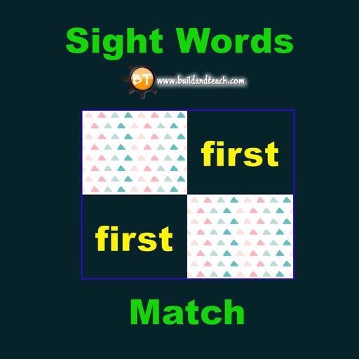Sight Words Memory Match icon