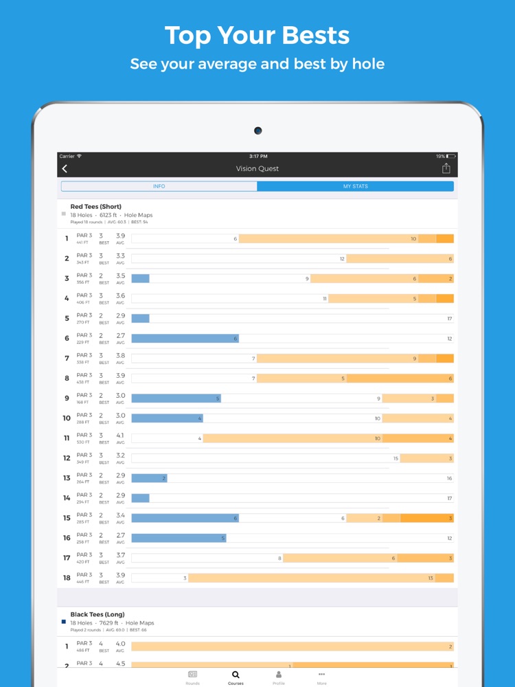 UDisc Disc Golf App for iPhone - Free Download UDisc Disc ...