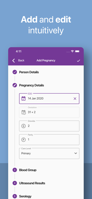 Midwifery Antenatal Data(圖1)-速報App