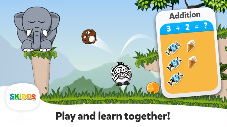 Elephant Math Games for Kids screenshot-0