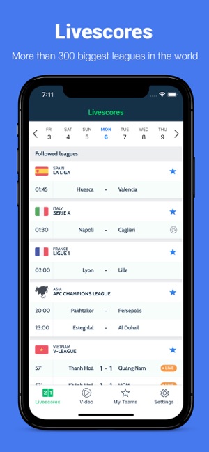 SoccerNow - Live Scores(圖1)-速報App