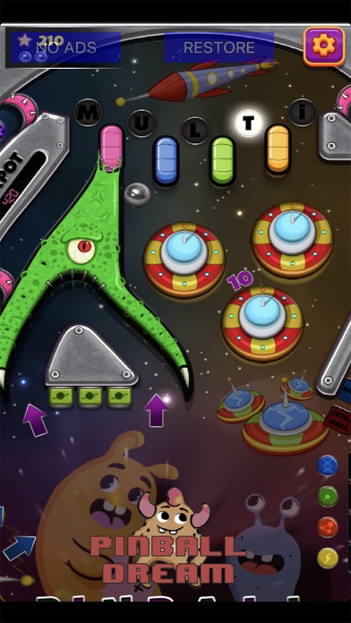 screenshot of Pinball Dream 4