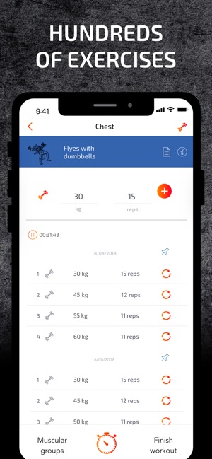 Weight Lifting FitKeeper Gym(圖7)-速報App