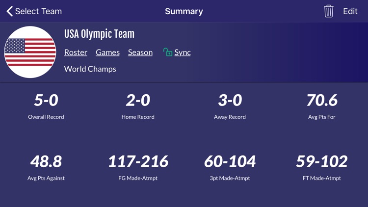 Easy Stats for Basketball screenshot-6