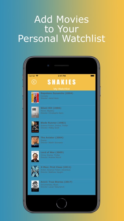 Shakies: Shake for Movies