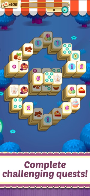 Mahjong Cupcake Bakery Puzzle(圖2)-速報App