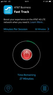 at&t business fast track iphone screenshot 2