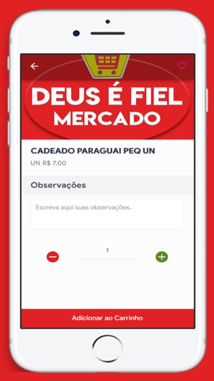 Mercado Deus é Fiel