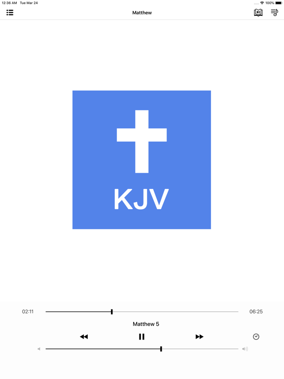 Screenshot #4 pour KJV Bible Books & Audio