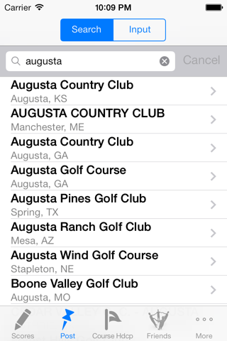 Golf Handicap Tracker & Scores screenshot 3