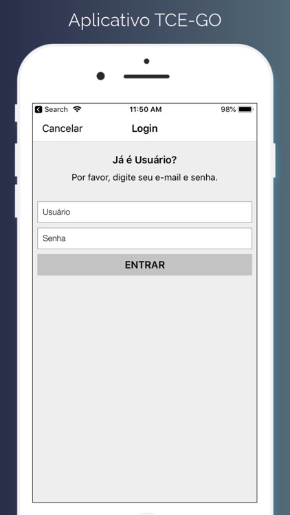 eTCE-GO Vista Eletrônica