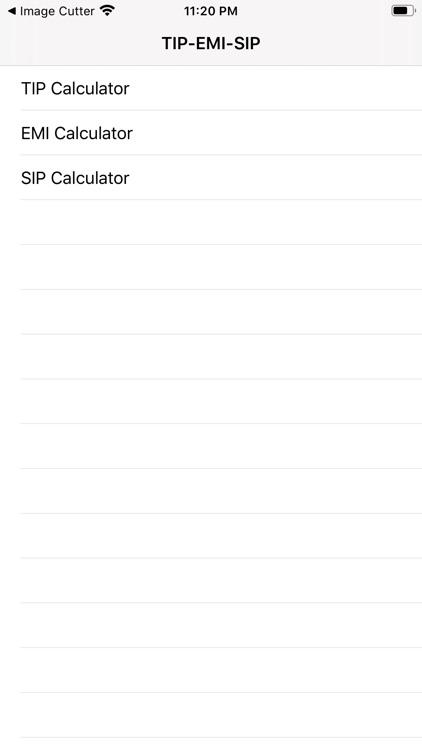 TIP EMI SIP Money Calculators