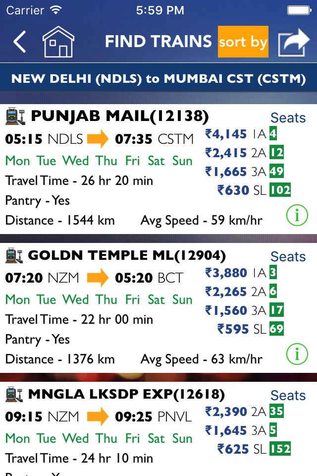 Indian Railway Train Enquiry screenshot 4