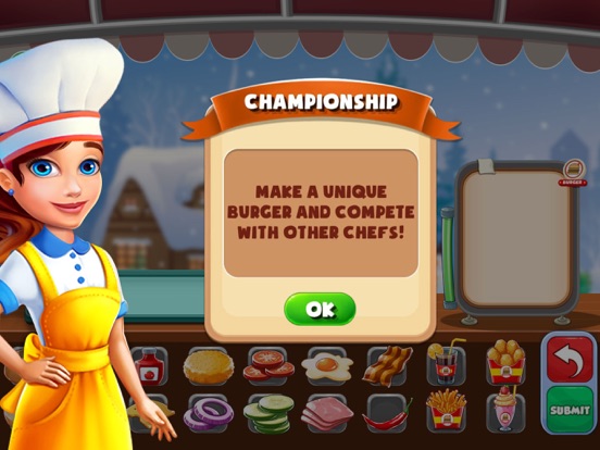 バーガー 料理 速い 食物 ゲームのおすすめ画像5