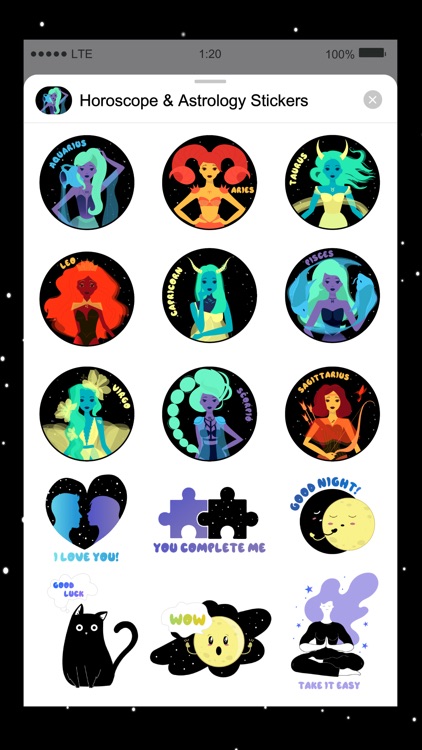 Horoscope & Astrology Stickers