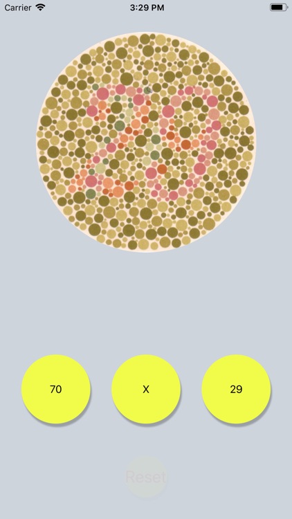 Colourblindness Test