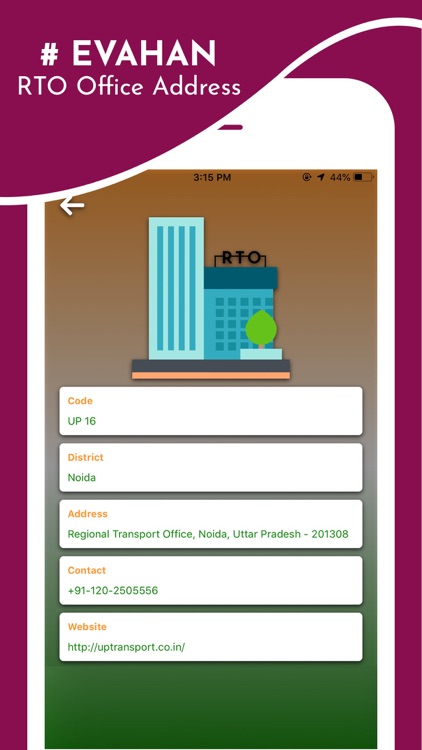 Evahan: RTO INFO, Fuel Price screenshot-4