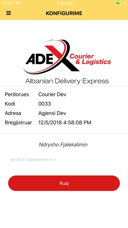 Adex Couriers screenshot-9