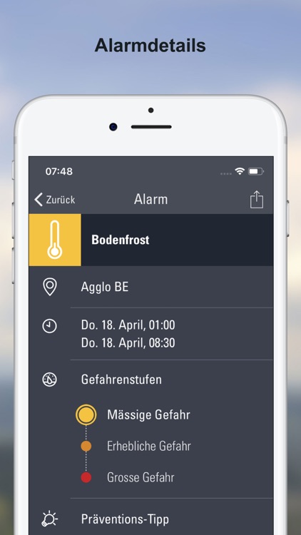 Wetter-Alarm: Schweiz screenshot-3