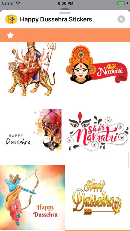 Happy Dussehra Stickers screenshot-5