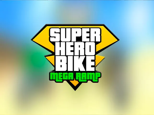 Screenshot 1 Super Hero Bike Mega Ramp iphone