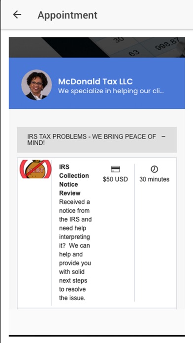 McDonald Tax screenshot 4