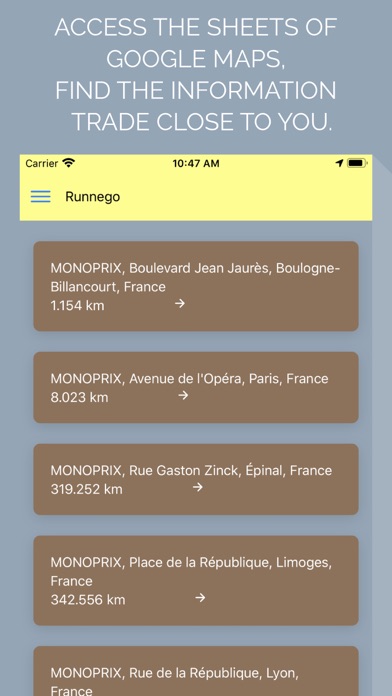 Runnego screenshot 2