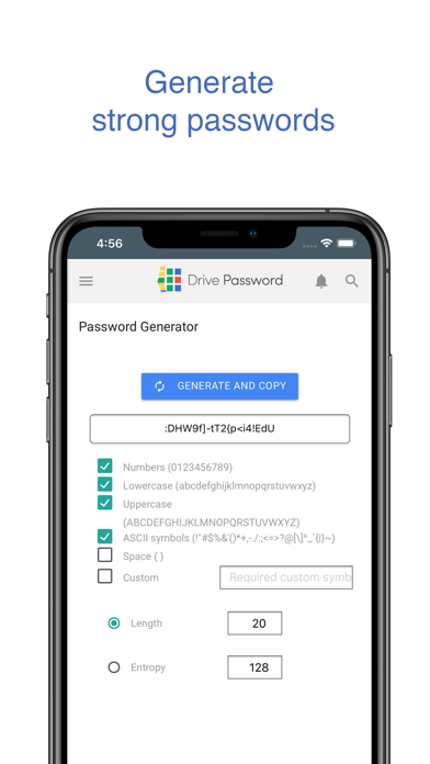 Drive Password screenshot 3