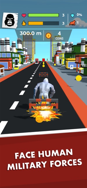 Kong Rage 3D - City Attack(圖3)-速報App