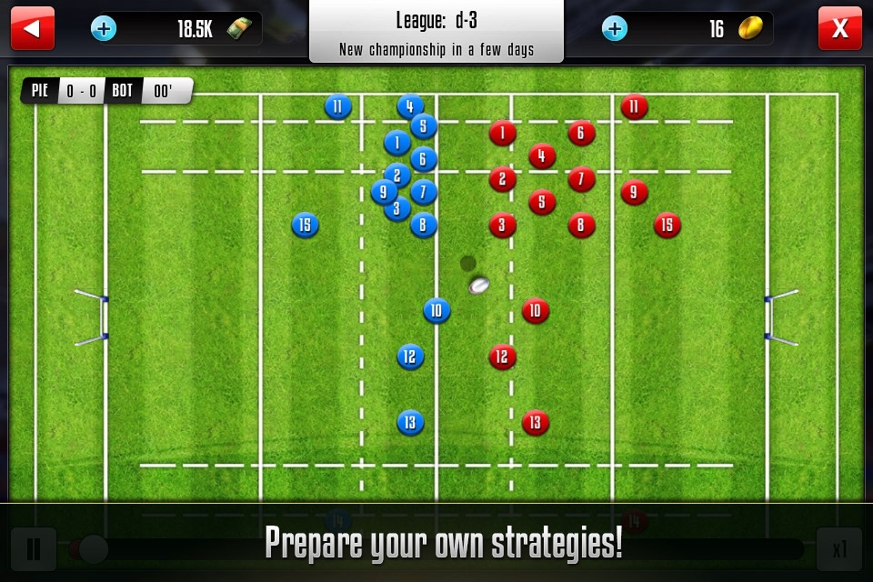 Rugby Manager : Be a manager screenshot 3