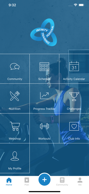 Infinity Personal Training App