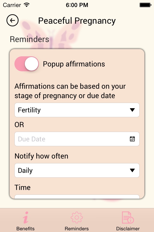 Peaceful Pregnancy: Easy Birth screenshot 4