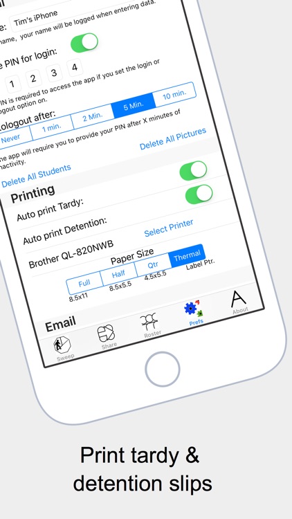 Tardy Sweep for Late Students screenshot-3